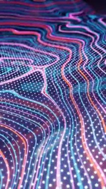 Dijital Dalgalar: Pixelated Ribbons 'ın Hipnotik Akışı