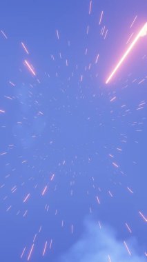 Parlak Yükseliş: Işık ve Bulutlar Arasında Yolculuk