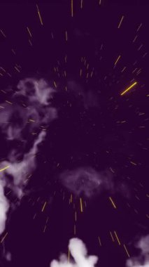Neon Hız: Elektrik Pembesi ve Mavi Boşlukta Bir Yolculuk