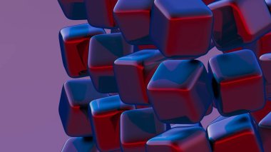 Geometrik hassasiyete odaklanmış, siyah dairesel cepleri olan minimalist yeşil bir masa tasviri