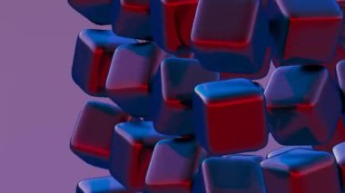 Geometrik hassasiyete odaklanmış, siyah dairesel cepleri olan minimalist yeşil bir masa tasviri.