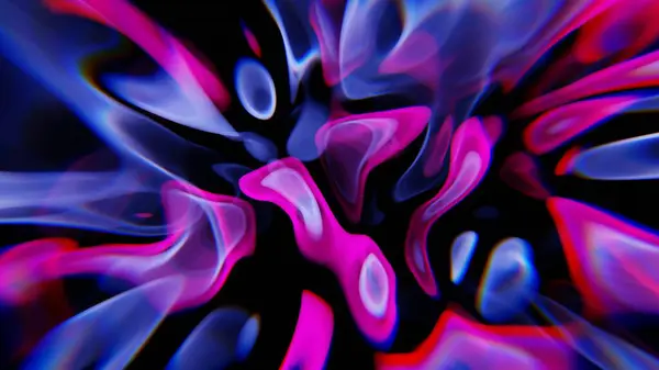 stock image Flowing Illumination: Abstract Light Waves