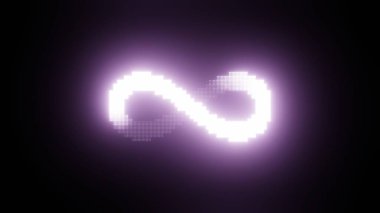 Neon Infinity: Kırmızı Soyut Döngü