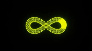 Neon Infinity: Kırmızı Soyut Döngü