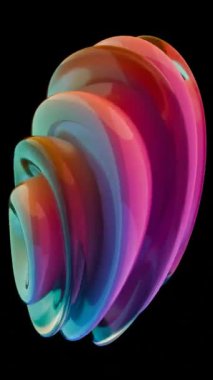 Camdaki Soyut Heykel Biçimi: Renk ve Yansıma Çalışması