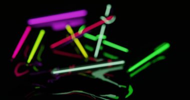 Neon Pulse: A Burst of Luminous Energy clipart