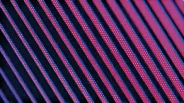 Çapraz Çizgili Soyut Desen ve Mor ve Mavili Altıgen Noktalar