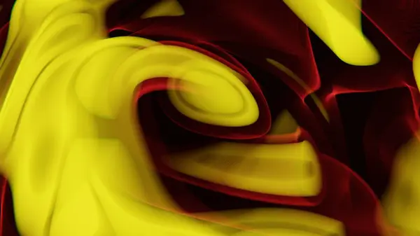 stock image Dynamic Abstract Light Waves in Yellow and Red