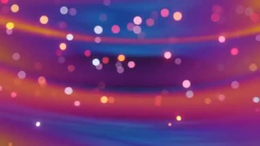 Soyut gradyan arkaplanda renkli bokeh ışıkları