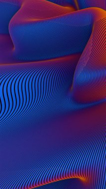 Canlı eğimli soyut akış eğrileri