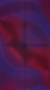 Kırmızı ve Siyah Soyut Izgara Dinamik Dalga Şablonu ve Gradyan Işıklandırma