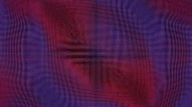 Kırmızı ve Siyah Soyut Izgara Dinamik Dalga Şablonu ve Gradyan Işıklandırma