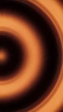 Orange ve Wavy Gridlines ile Siyah desenli soyut desen