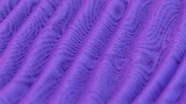 Noktalı Mor Tonlarda Soyut Dalgalı Desen