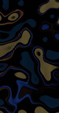 Dynamic Abstract Patterns with Dark and Blue Textured Lines clipart