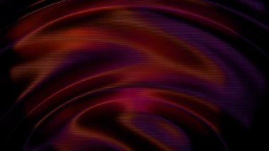 Pembe ve Turuncu Tonlu Canlı Işık Dalgaları