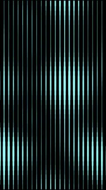 Siyah ve Açık Mavili Minimalist Soyut Dikey Çizgiler