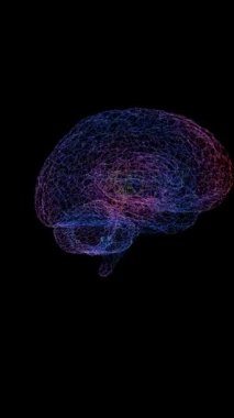 Çokrenkli Gradyan ile Soyut Dijital Beyin Kablosu