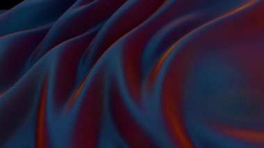 Soyut arkaplan. Renkli dalgalı tasarım duvar kağıdı. yaratıcı grafik 2d çizim. Dinamik şekilli modaya uygun sıvı örtüsü.