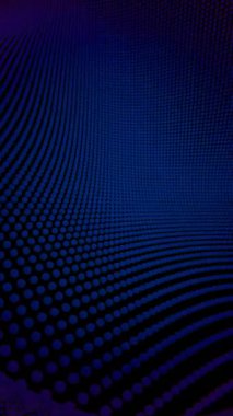 Mavi çizgilerle soyut arkaplan. 3D illüstrasyon, görüntüleme.