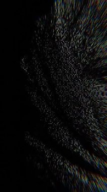 3D görüntüleme, siyah teknoloji arkaplanı