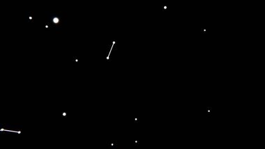 Neon gölgelerdeki parlak çizgiler ve düğümlerden oluşan renkli bir ağ, siyah bir arkaplan karşısında soyut geometrik desenler oluşturarak, dinamik, geleceksel bir tasarımı çağrıştırıyor..