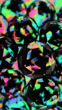 Renkli camın soyut arkaplanı.