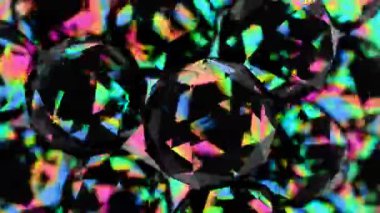 Bir bardak suyla soyut bir arkaplan