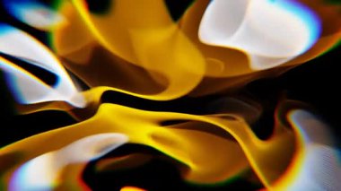 Beyaz çemberli siyah bir arkaplan.