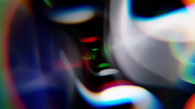 Renkli ve soyut bir tasarıma yakın plan