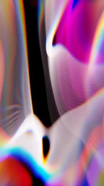 Beyaz bir nesnenin bulanık olduğu siyah bir arkaplana yakın plan