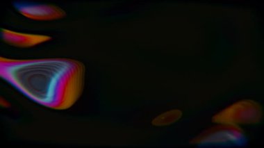 bulanık bir ışık ile siyah bir arkaplan