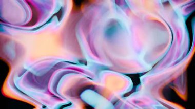 Pembe ve mavi renkli soyut duman arkaplanı