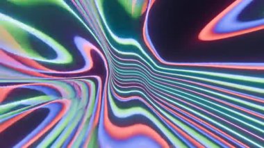 girdaplı renkli soyut bir arkaplan