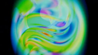 Resimsel bereketli fraktal desen resmi soyut arkaplan