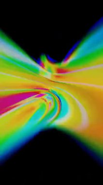 Siyah arkaplanı olan renkli soyut bir arkaplan