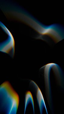 Mavi ve sarı renkli siyah bir arkaplan.