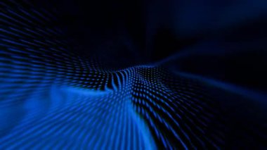 Siyah beyaz desenli mavi bir arkaplan