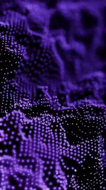 Noktalı mor ve siyah bir arkaplan