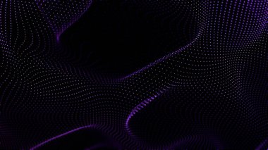 mor noktalı siyah bir arkaplan