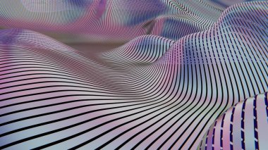 bir dalganın bilgisayar tarafından oluşturulan görüntüsü