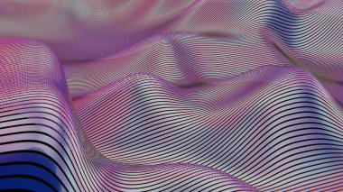 bir dalganın bilgisayar tarafından oluşturulan görüntüsü