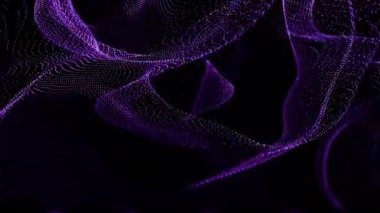 Çizgi desenli mor bir arkaplan