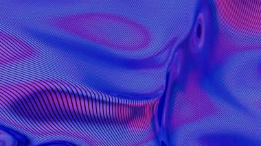 dalgalı çizgileri olan mavi ve kırmızı soyut bir arkaplan