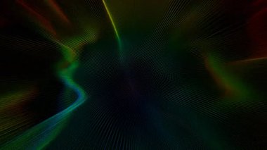 Çizgi ve çizgilerle renkli soyut bir arkaplan