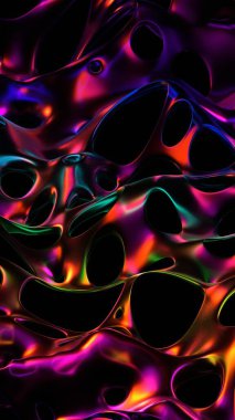 çok farklı renklere sahip renkli soyut bir arkaplan