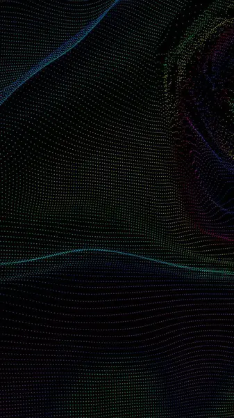 Siyah arkaplanı olan bir bilgisayar ekranı