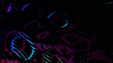 Çizgi desenli bir siyah arkaplan