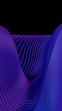 Soyut Mor Dalga Örnekleri