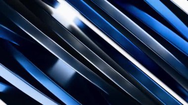 Soyut mavi ve siyah akış çizgileri